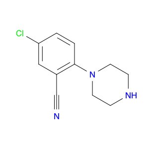 5-chloro-2-(piperazin-1-yl)benzonitrile