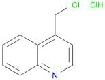 Quinoline, 4-(chloromethyl)-, hydrochloride (1:1)