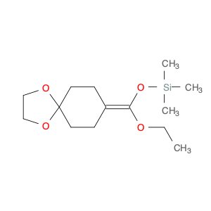 1,4-Dioxaspiro[4.5]decane, 8-[ethoxy[(trimethylsilyl)oxy]methylene]-