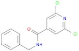 4-Pyridinecarboxamide, 2,6-dichloro-N-(phenylmethyl)-