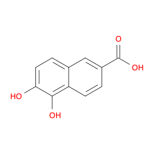 2-Naphthalenecarboxylic acid, 5,6-dihydroxy-