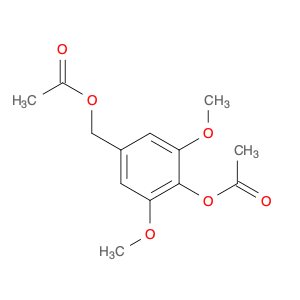 Benzenemethanol, 4-(acetyloxy)-3,5-dimethoxy-, 1-acetate