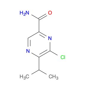 6-Chloro-5-isopropylpyrazine-2-carboxamide