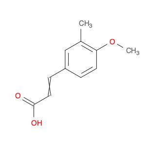 2-Propenoic acid, 3-(4-methoxy-3-methylphenyl)-