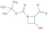 1,2-Azetidinedicarboxylic acid, 3-hydroxy-, 1-(1,1-dimethylethyl) ester