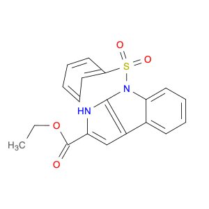 Ethyl 8-(phenylsulfonyl)-1,8-dihydropyrrolo[2,3-b]indole-2-carboxylate