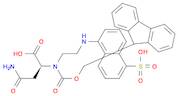 L-Asparagine, N2-[(9H-fluoren-9-ylmethoxy)carbonyl]-N-[2-[(5-sulfo-1-naphthalenyl)amino]ethyl]-