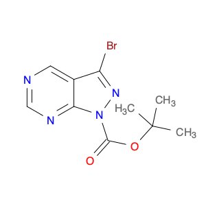 tert-Butyl 3-bromo-1H-pyrazolo[3,4-d]pyrimidine-1-carboxylate