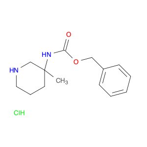 Benzyl (3-methylpiperidin-3-yl)carbamate hydrochloride