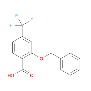 Benzoic acid, 2-(phenylmethoxy)-4-(trifluoromethyl)-