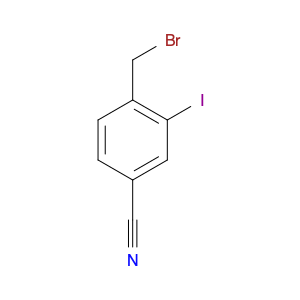 Benzonitrile, 4-(bromomethyl)-3-iodo-