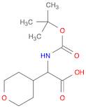 2H-Pyran-4-acetic acid, α-[[(1,1-dimethylethoxy)carbonyl]amino]tetrahydro-