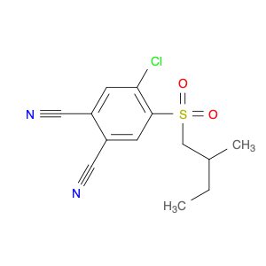 1,2-Benzenedicarbonitrile, 4-chloro-5-[(2-methylbutyl)sulfonyl]-