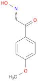 Benzeneacetaldehyde, 4-methoxy-α-oxo-, 1-oxime