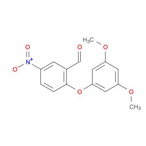 2-(3,5-Dimethoxyphenoxy)-5-nitrobenzaldehyde