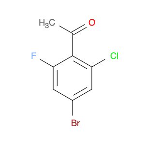 1-(4-Bromo-2-chloro-6-fluorophenyl)ethanone