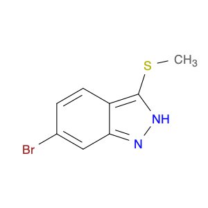 6-Bromo-3-(methylthio)-1H-indazole