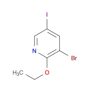 3-Bromo-2-ethoxy-5-iodopyridine