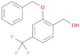 Benzenemethanol, 2-(phenylmethoxy)-4-(trifluoromethyl)-