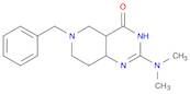 Pyrido[4,3-d]pyrimidin-4(3H)-one, 2-(dimethylamino)-4a,5,6,7,8,8a-hexahydro-6-(phenylmethyl)-