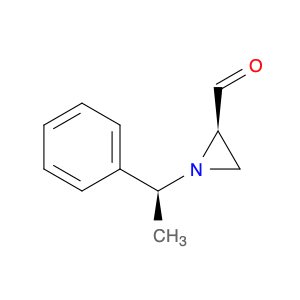 2-Aziridinecarboxaldehyde, 1-[(1S)-1-phenylethyl]-, (2R)-