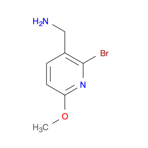 3-Pyridinemethanamine, 2-bromo-6-methoxy-