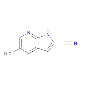 5-Methyl-1H-pyrrolo[2,3-b]pyridine-2-carbonitrile
