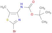 Carbamic acid, N-(2-bromo-5-methyl-4-thiazolyl)-, 1,1-dimethylethyl ester