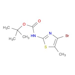 tert-butyl N-(4-bromo-5-methyl-1,3-thiazol-2-yl)carbamate