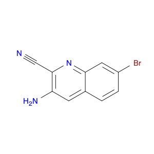 3-Amino-7-bromoquinoline-2-carbonitrile