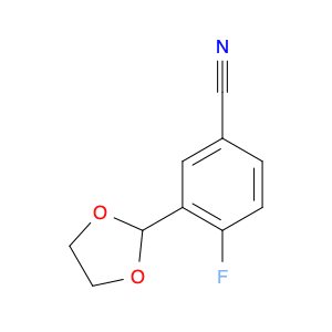 3-(1,3-Dioxolan-2-yl)-4-fluorobenzonitrile