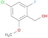 Benzenemethanol, 4-chloro-2-fluoro-6-methoxy-