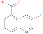 5-Quinolinecarboxylic acid, 3-fluoro-