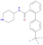 [1,1'-Biphenyl]-2-carboxamide, N-4-piperidinyl-4'-(trifluoromethyl)-