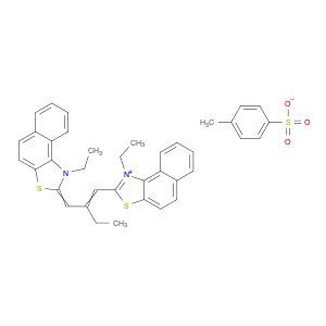 NAPHTHO[1,2-D]THIAZOLIUM, 1-ETHYL-2-[2-[(1-ETHYLNAPHTHO[1,2-D]THIAZOL-2(1H)-YLIDENE)METHYL]-1-BUTE…