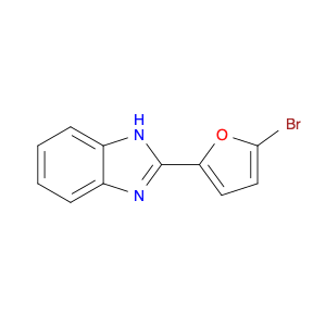 1H-Benzimidazole, 2-(5-bromo-2-furanyl)-