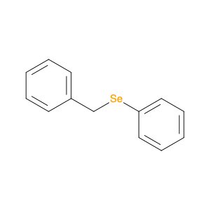 Benzene, [(phenylmethyl)seleno]-
