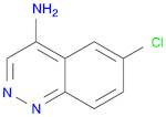 4-Cinnolinamine, 6-chloro-