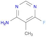 4-Pyrimidinamine, 6-fluoro-5-methyl-