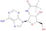 Adenosine, 2'-deoxy-2'-[(2,2,2-trifluoroacetyl)amino]-