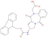 1H-Pyrrolo[2,1-c][1,4]benzodiazepine-10(5H)-acetic acid, 2-[[(9H-fluoren-9-ylmethoxy)carbonyl]am...