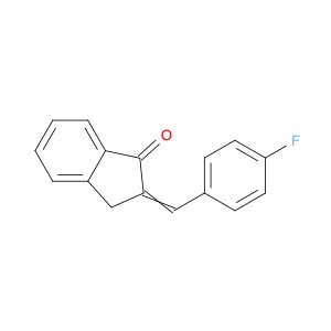 1H-Inden-1-one, 2-[(4-fluorophenyl)methylene]-2,3-dihydro-