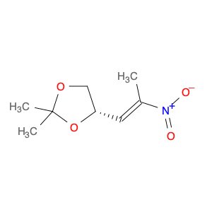 1,3-Dioxolane, 2,2-dimethyl-4-[(1E)-2-nitro-1-propen-1-yl]-, (4S)-