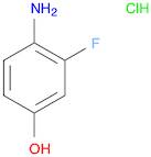 Phenol, 4-amino-3-fluoro-, hydrochloride (1:1)