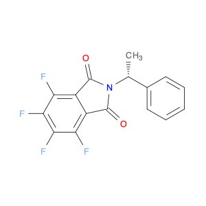 1H-Isoindole-1,3(2H)-dione, 4,5,6,7-tetrafluoro-2-[(1R)-1-phenylethyl]-