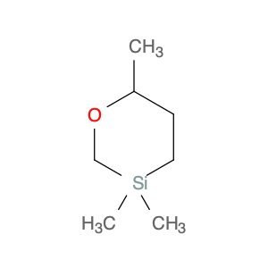 1-Oxa-3-silacyclohexane, 3,3,6-trimethyl-