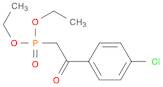 Phosphonic acid, P-[2-(4-chlorophenyl)-2-oxoethyl]-, diethyl ester