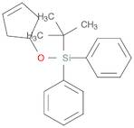 Benzene, 1,1'-[(3-cyclopenten-1-yloxy)(1,1-dimethylethyl)silylene]bis-