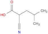 Pentanoic acid, 2-cyano-4-methyl-