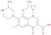 3-Quinolinecarboxylic acid, 1-cyclopropyl-8-ethoxy-6-fluoro-1,4-dihydro-7-(3-Methyl-1-piperazinyl)…